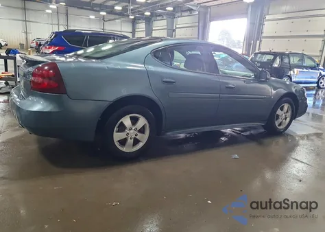 2007 Pontiac Grand Prix z USA, uszkodzony, nr VIN 2G2WP552871127174